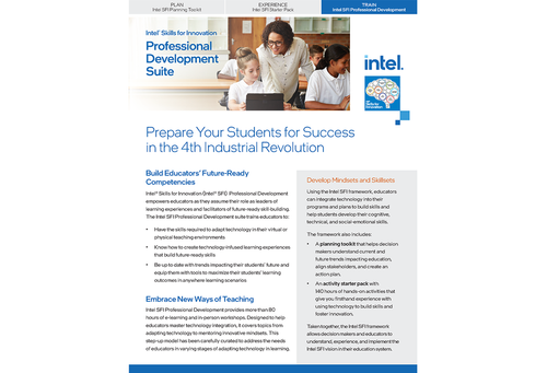 Intel SFI Professional Development Brochure