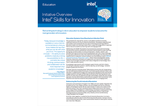 Intel SFI Initiative Overview