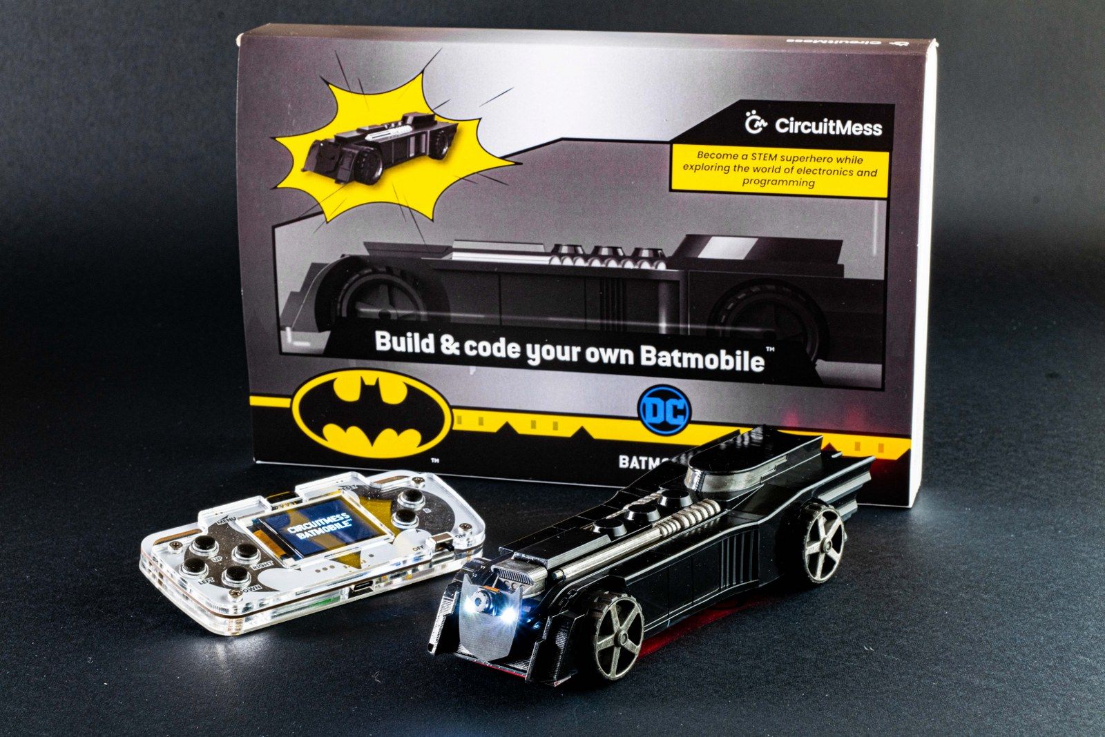 European Startup Launches STEM-based Autonomous Batmobile™ In Partnership with Warner Brothers Consumer Products