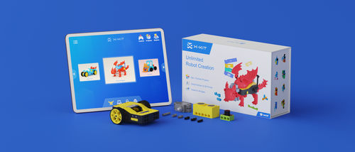 X-KIT: Unlimited Robot Toy Creation Kit With 3D Printer