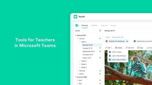 Beedle - The tool for teachers in Microsoft Teams