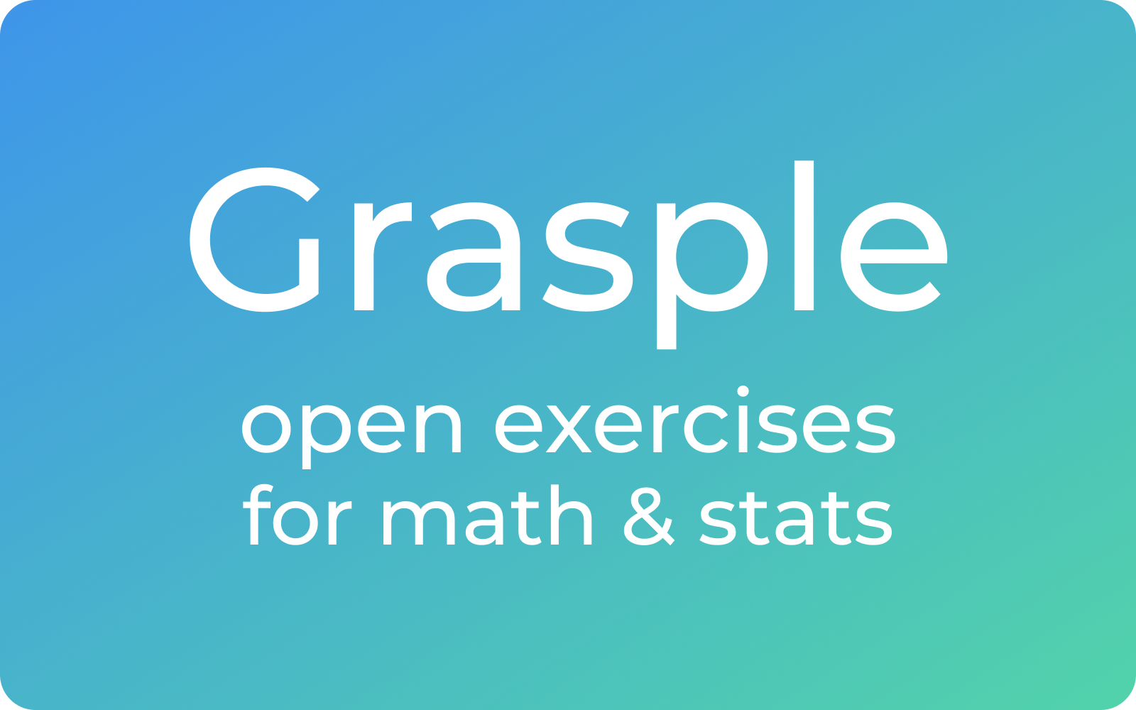 I Hate Statistics B.V. / Grasple
