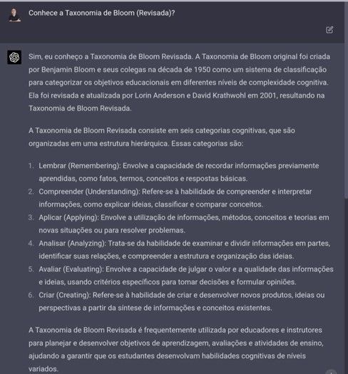 Taxonomia de Bloom