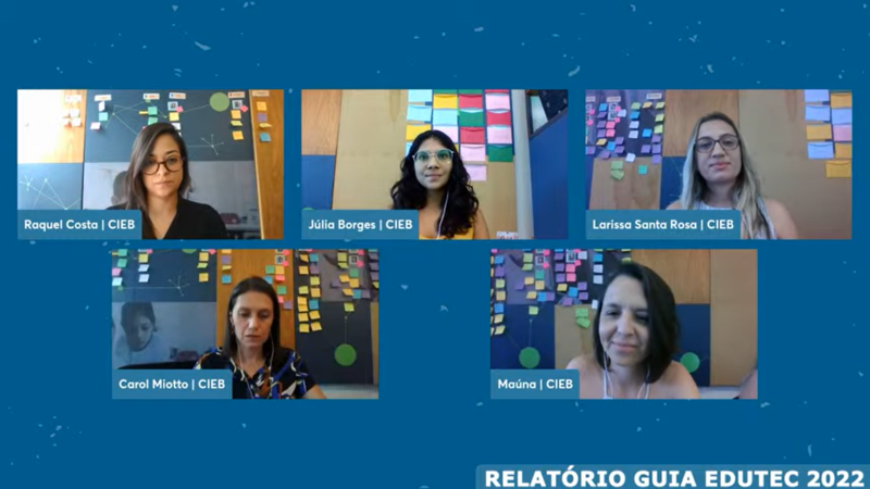 Evento online reuniu representantes do CIEB e o secretário de Educação Básica do MEC