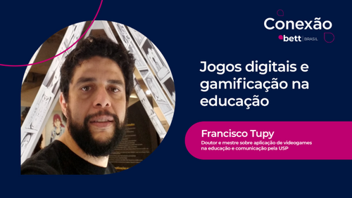 “O videogame é um recurso de aprendizagem”, diz Francisco Tupy, professor de Letramento Digital e doutor pela USP