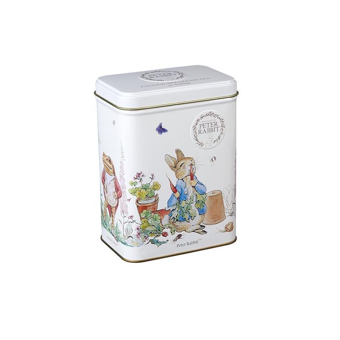 Beatrix Potter Peter Rabbit Tea Tin with 40 English Breakfast Teabags