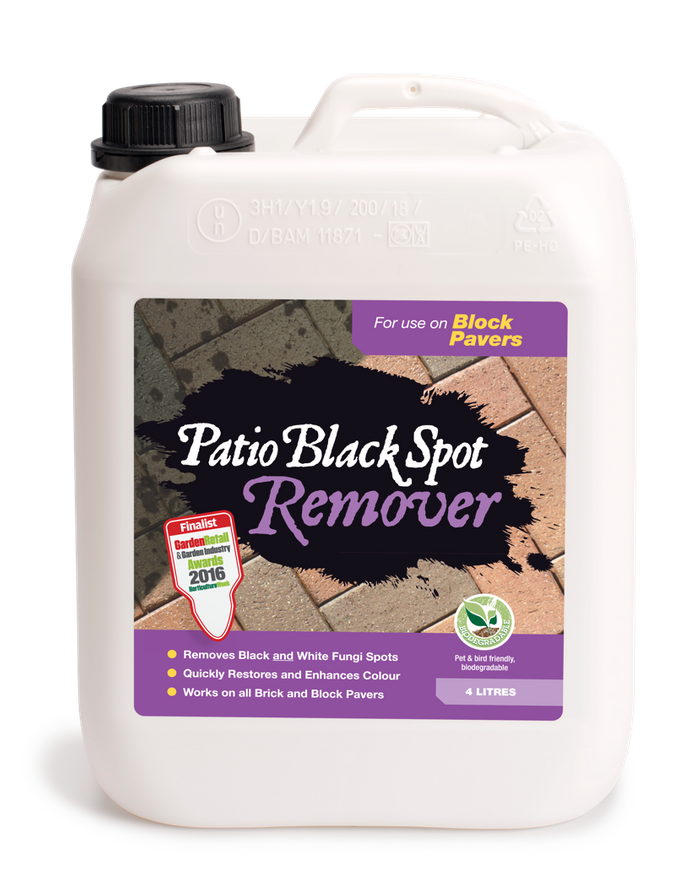 Patio Black Spot Remover for Block Paving GLEE BIRMINGHAM 2021