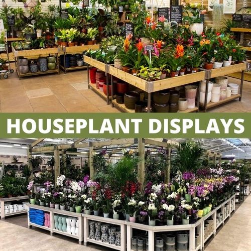Houseplant Retail Displays / Merchandising stands