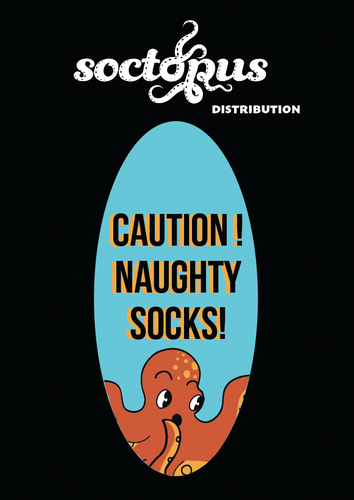 Caution Naughty Socks Autumn Winter 2024