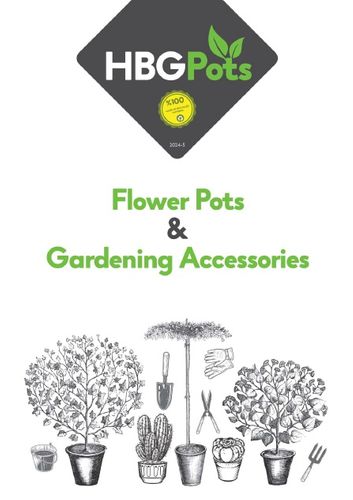 HBG Pots and Gardening Accessories Catalogue