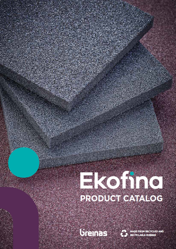 Ekofina Recycled Rubber Product Catalog