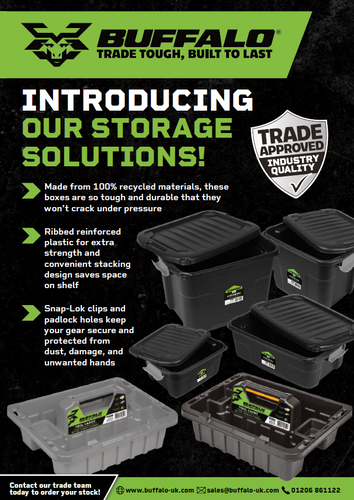 Buffalo Storage Boxes and Caddies