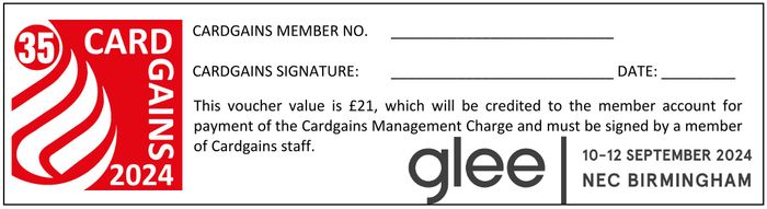 Free management charge voucher