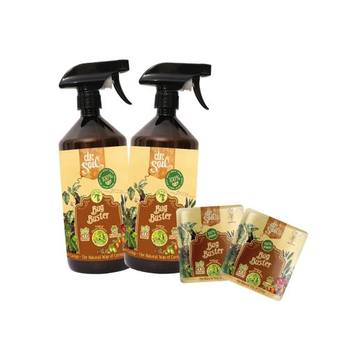 2 x Dr.Soil Bug Buster + refill
