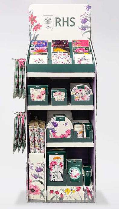 RHS Partyware and Gift Packaging Displayer