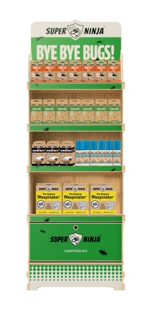 NEW Wooden Stand Super Ninja