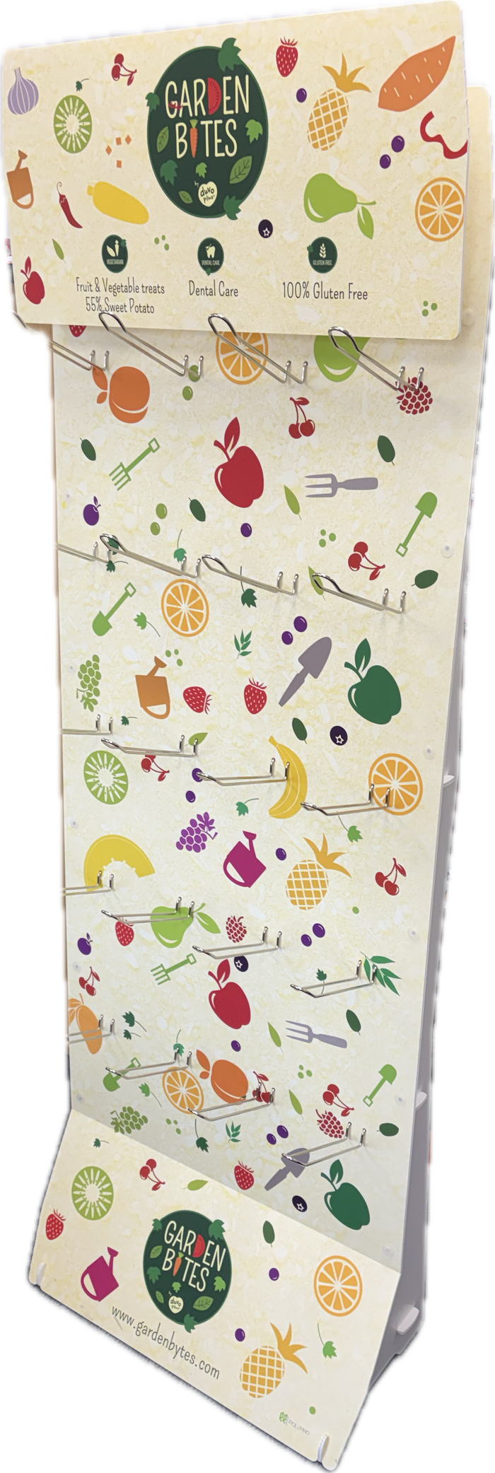 Garden Bites Dog Treats Hanging Shipper