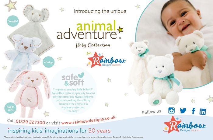 Animal Adventure Baby Collection for Rainbow Designs
