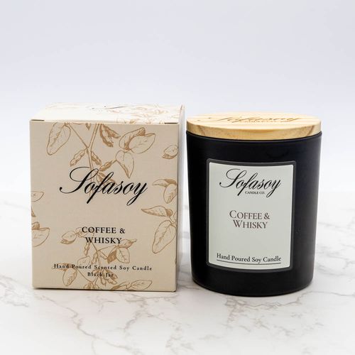 Coffee & Whisky Soy Candle