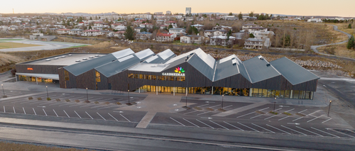 Completion climate proof garden centre in Reykjavík