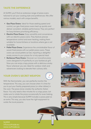 SUMM PIZZA OVEN