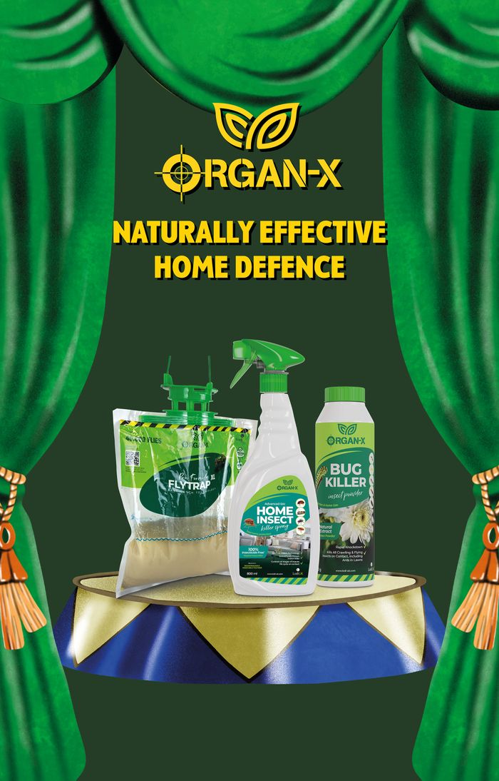 🌱 ORGAN-X Naturally Effective Pest Control 🎪