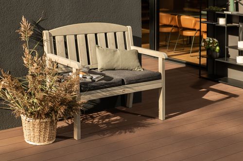 Classic Wooden Two Seater Garden Bench