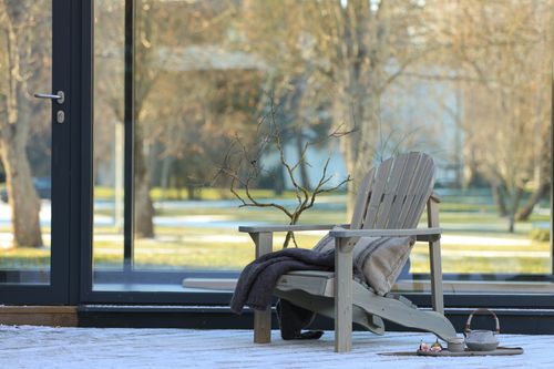 Wooden Adirondack Garden Chair