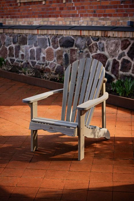 Wooden Adirondack Garden Chair