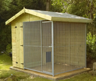 8x4 Single Dog Kennel