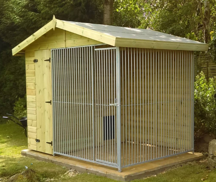 8x4 Single Dog Kennel