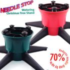 Needle stop Christmas tree stand