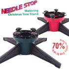 Needle stop Christmas tree stand