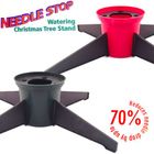 Needle stop Christmas tree stand
