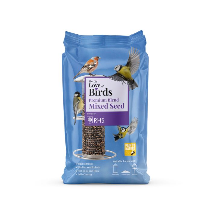For The Love of Birds Premium Blend seed Mix