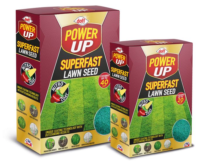 Doff Power Up Superfast Lawn Seed
