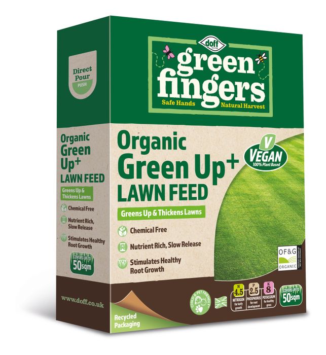 Green Fingers Organic Green Up+ Lawn Feed