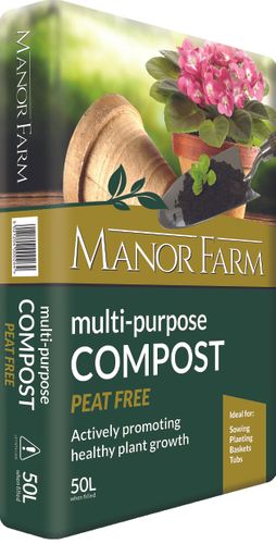 Manor Farm Multi-Purpose Compost Peat-Free