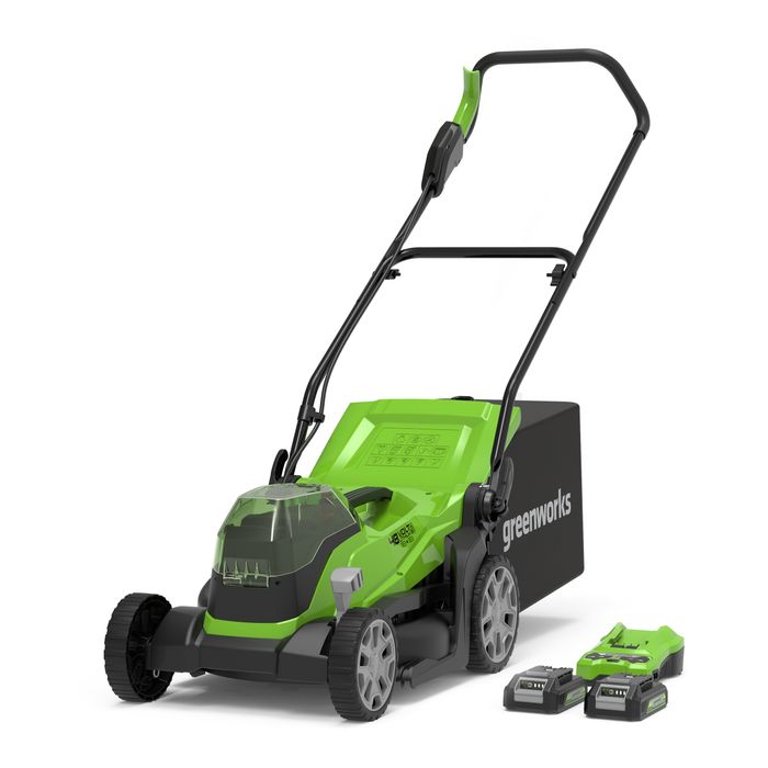 Greenworks 48V (2 x 24V) 36cm Lawn Mower