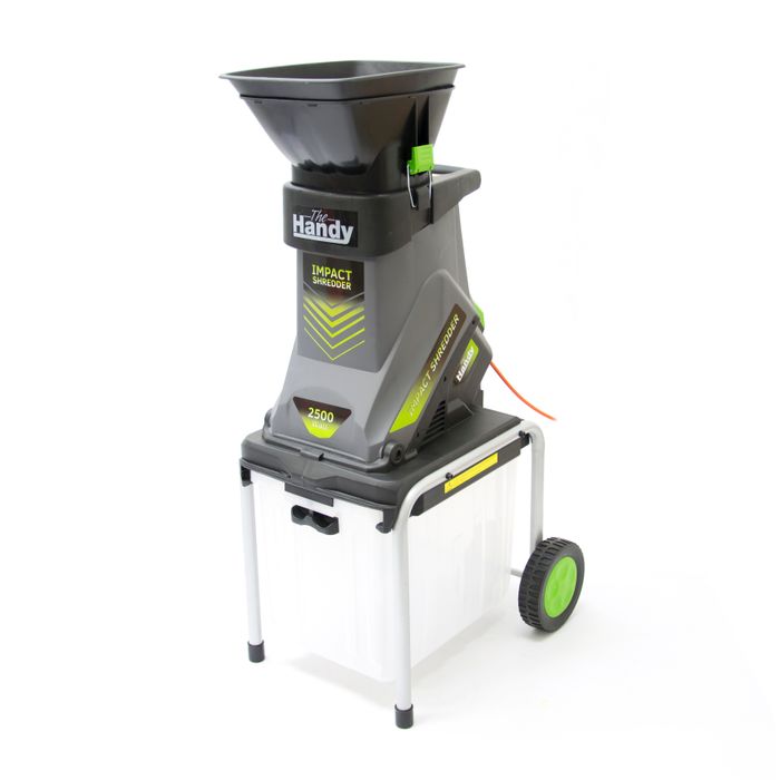 The Handy Electric Impact Shredder with Box & Detachable Hopper