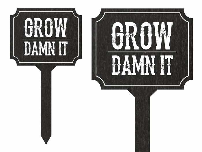 Plant Marker Stake Signs