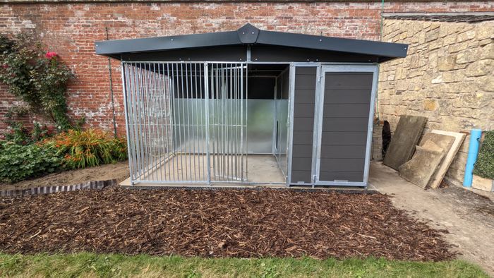 12x6.5ft Eco Thermal Plastic Single Kennel