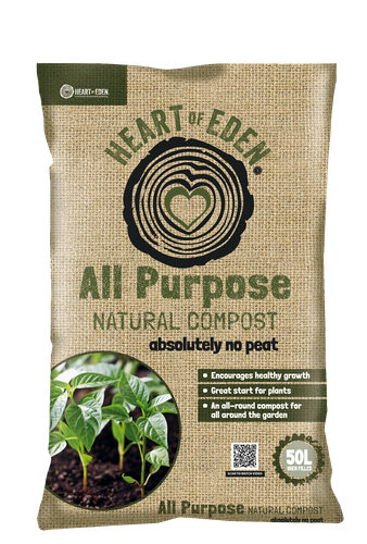 Heart of Eden All-Purpose Natural Compost (PEAT FREE)