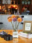Artificial dried single stem chrysanthemum