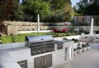 Burford built-in BBQ and units to match