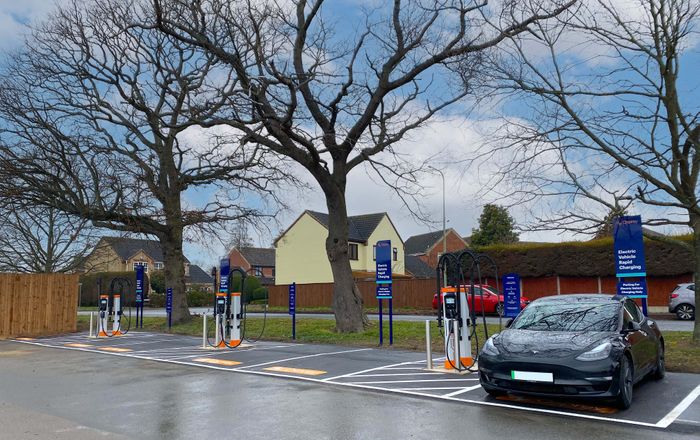 Rapid Electric Car Charging