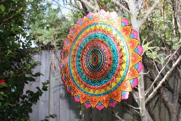 Mandala of Joy Wind Spinner