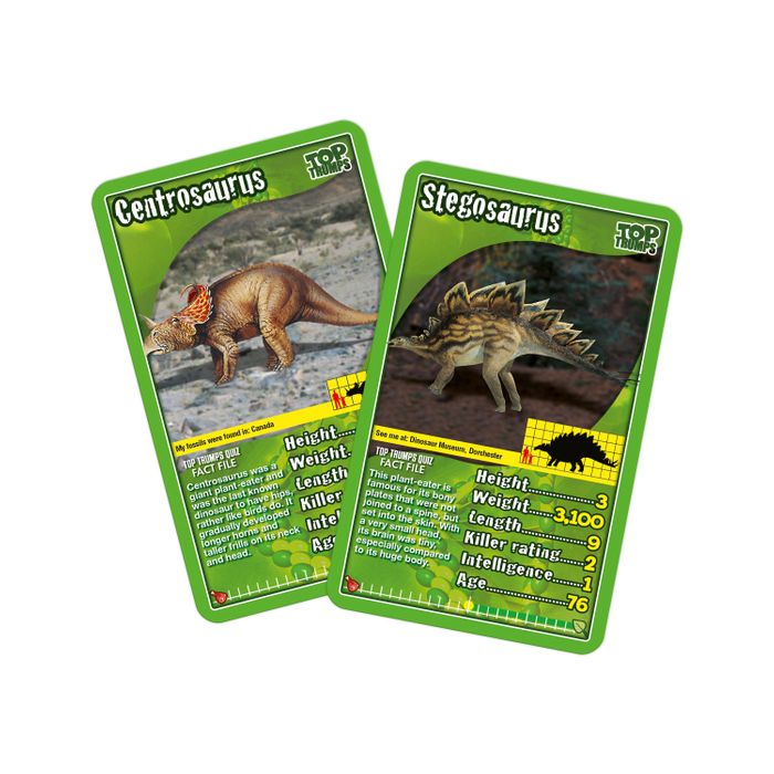 Dinosaurs Top Trumps