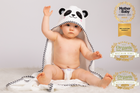 Luxury Bamboo Hooded Panda Towel Set