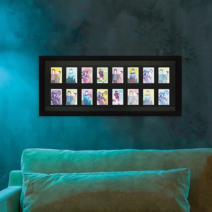 GBEYE Trading Card Collector Frame 16 Position Black (30.5x76cm) Glee Birmingham 2023